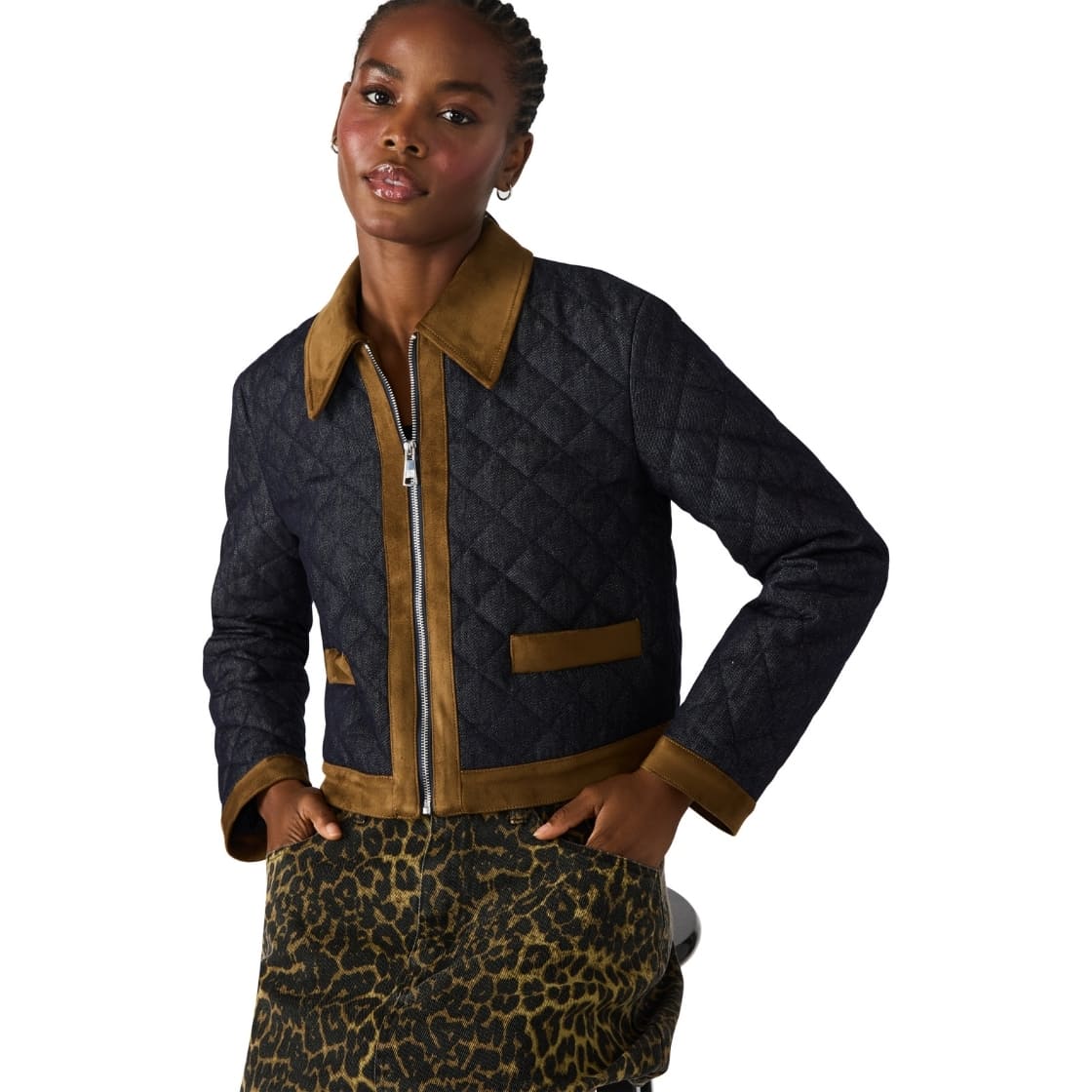 AGATHA JACKET DARK INDIGO - Image 3