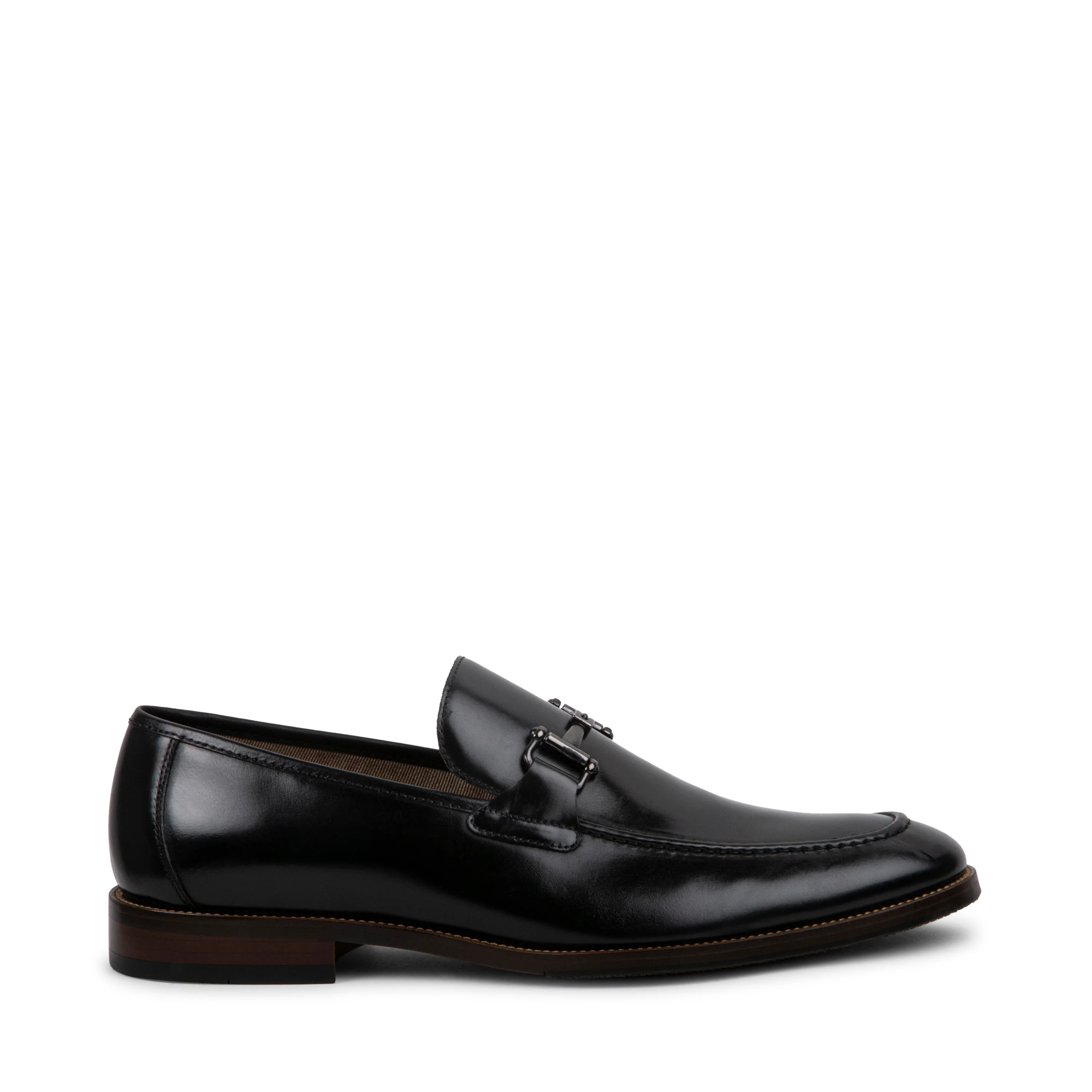 AHEARN BLACK LEATHER