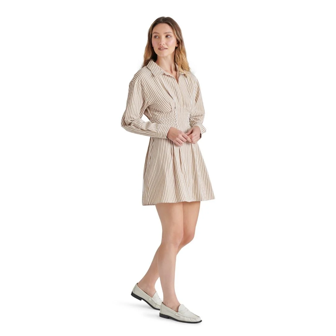 ARIA DRESS DUSTY TAUPE - Image 2