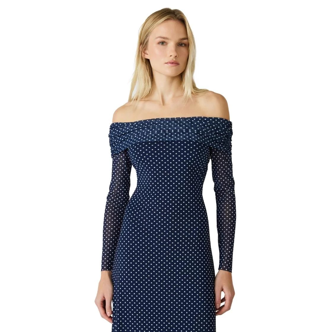 AURELIA DRESS VINTAGE NAVY - Image 2