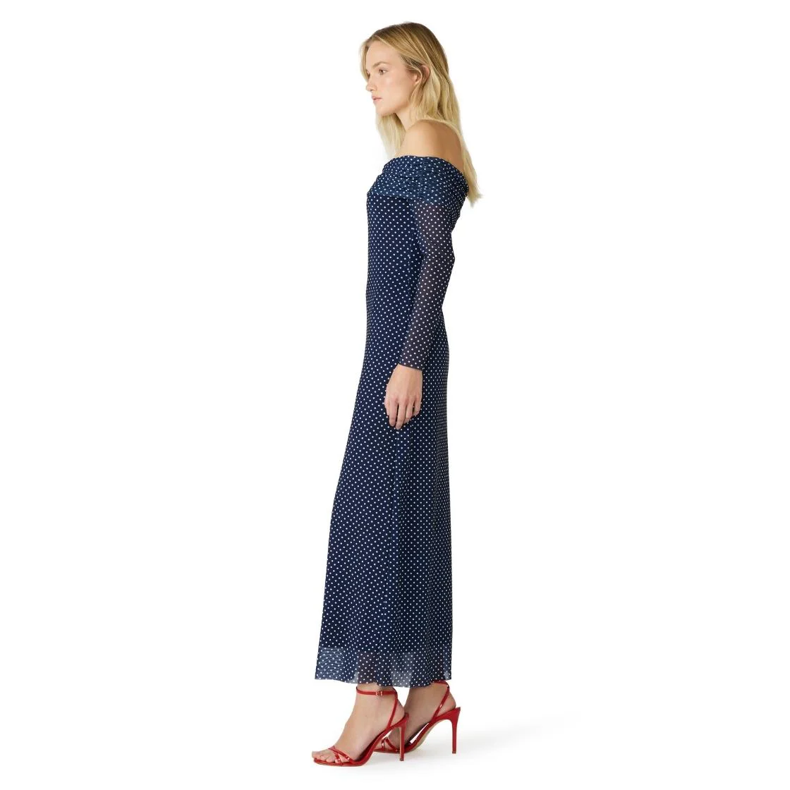 AURELIA DRESS VINTAGE NAVY - Image 3
