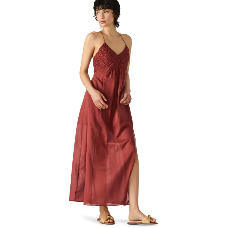 BRIANNA DRESS DUSTY BRICK - Image 2