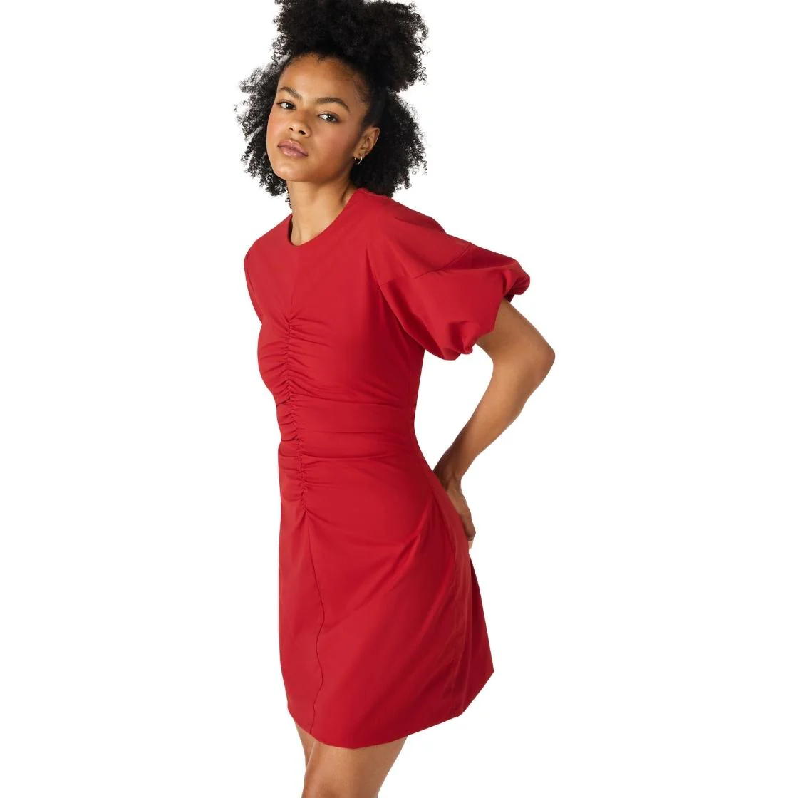 DREA DRESS PURPLE WINE - Image 2