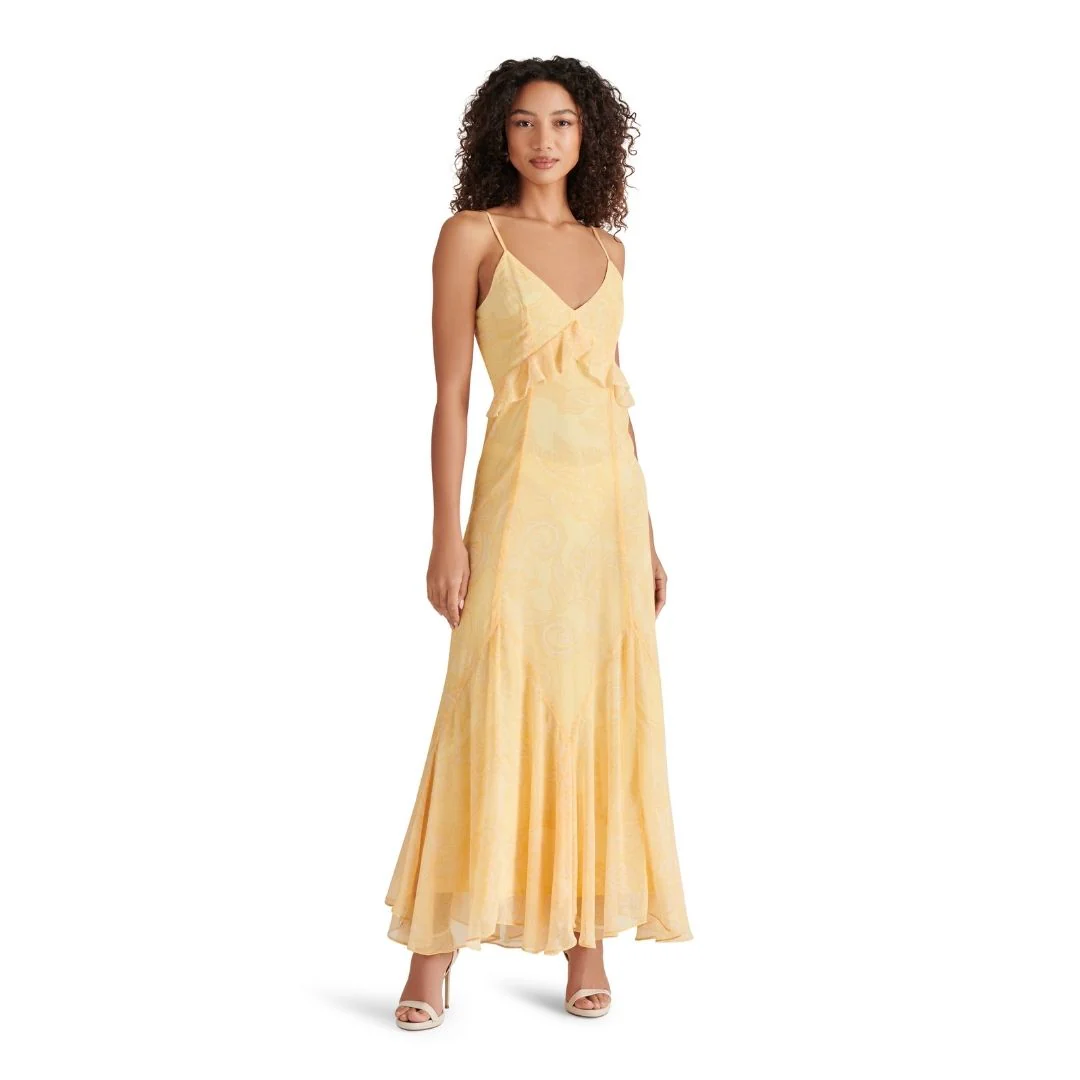 GRACIE DRESS GOLDEN YELLOW - Image 3