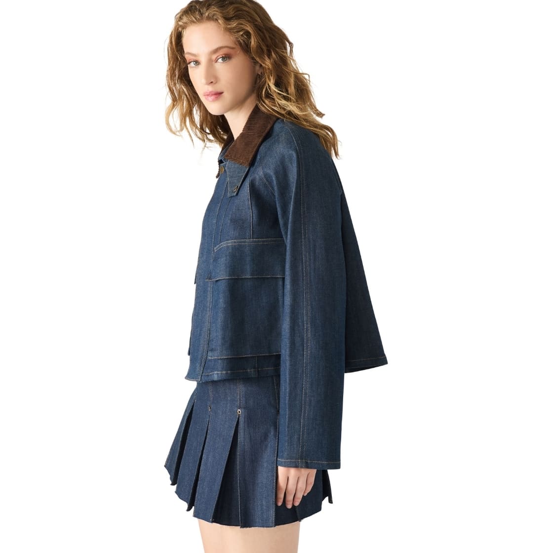 JUSTINA JACKET DEEP INDIGO - Image 3