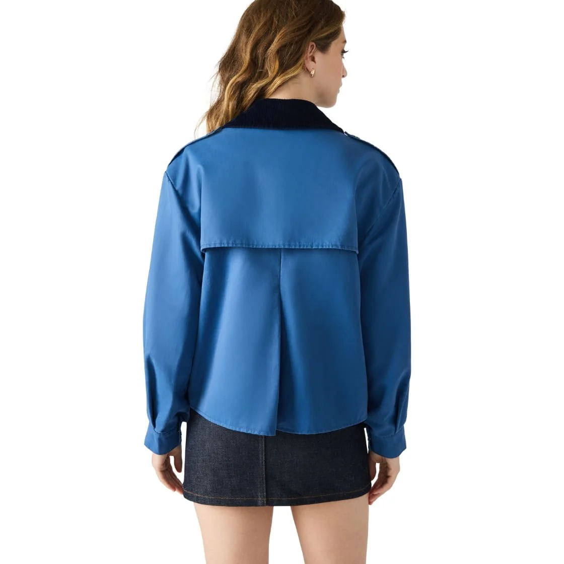 LUISA JACKET DUSTY BLUE - Image 3
