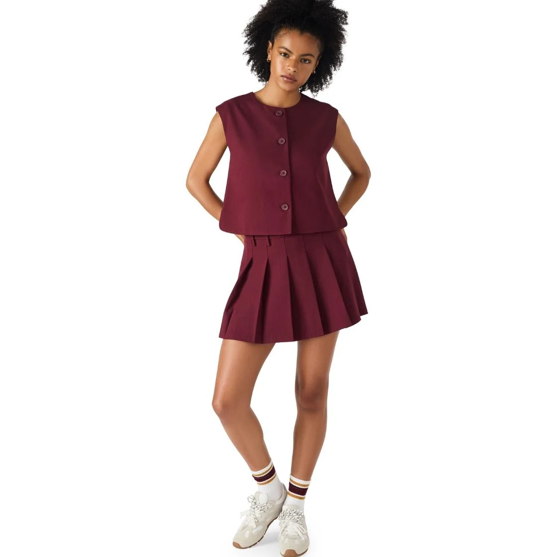 MARGO SKIRT WINE - Image 4