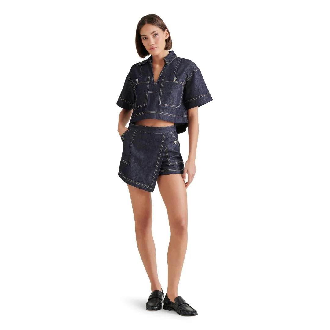 MILENA SKORT DARK INDIGO - Image 3