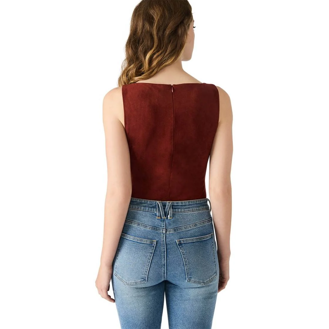 ORNELLIA BODYSUIT DUSTY BRICK - Image 3