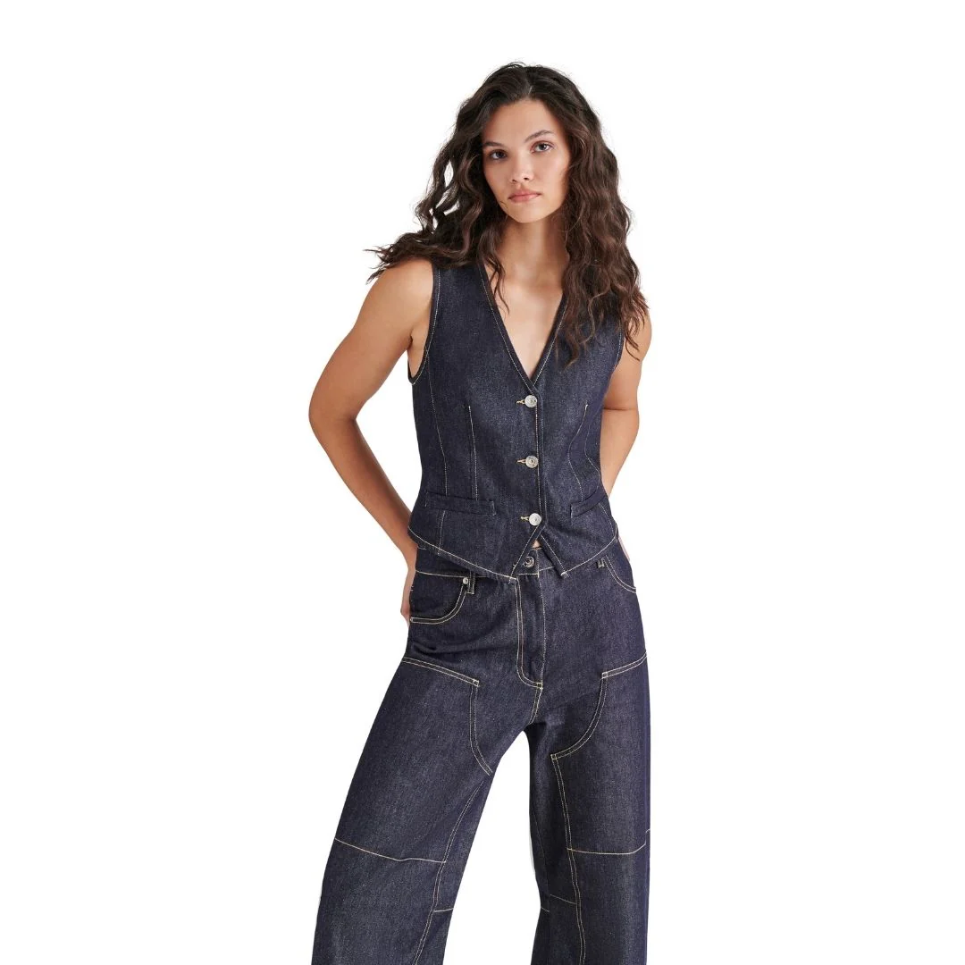 SELENE VEST DARK INDIGO - Image 2