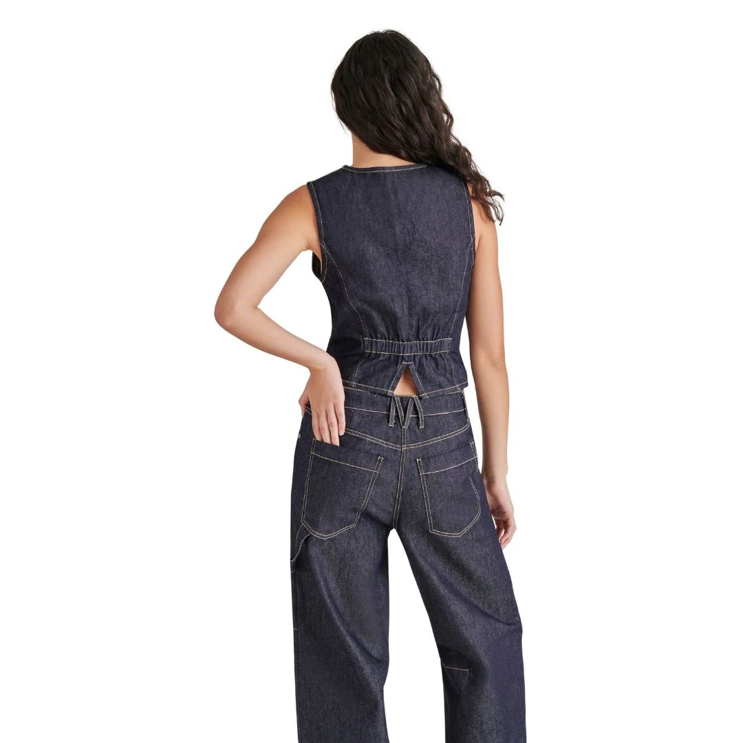 SELENE VEST DARK INDIGO - Image 3