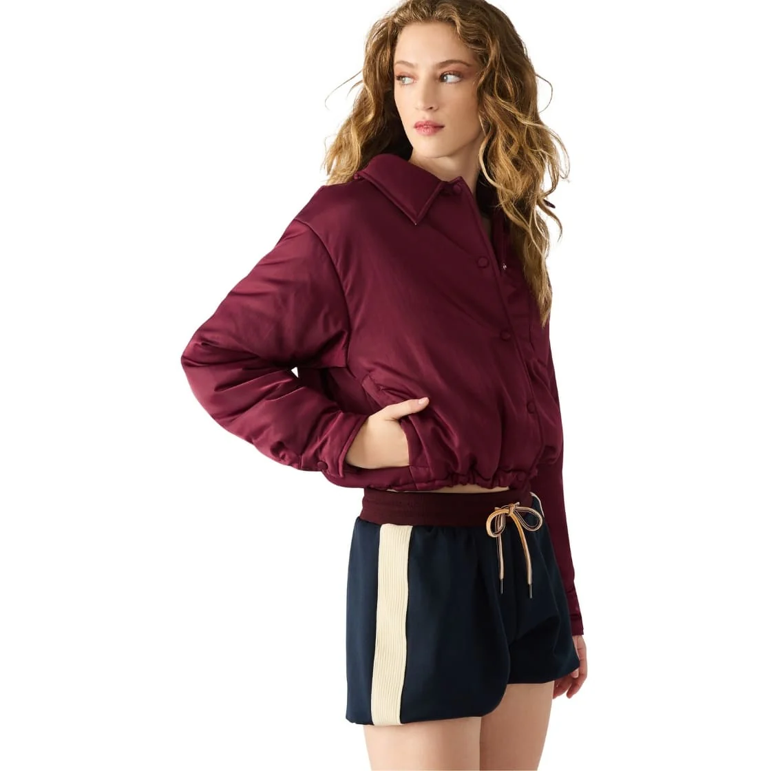 SELMA JACKET WINE - Image 2