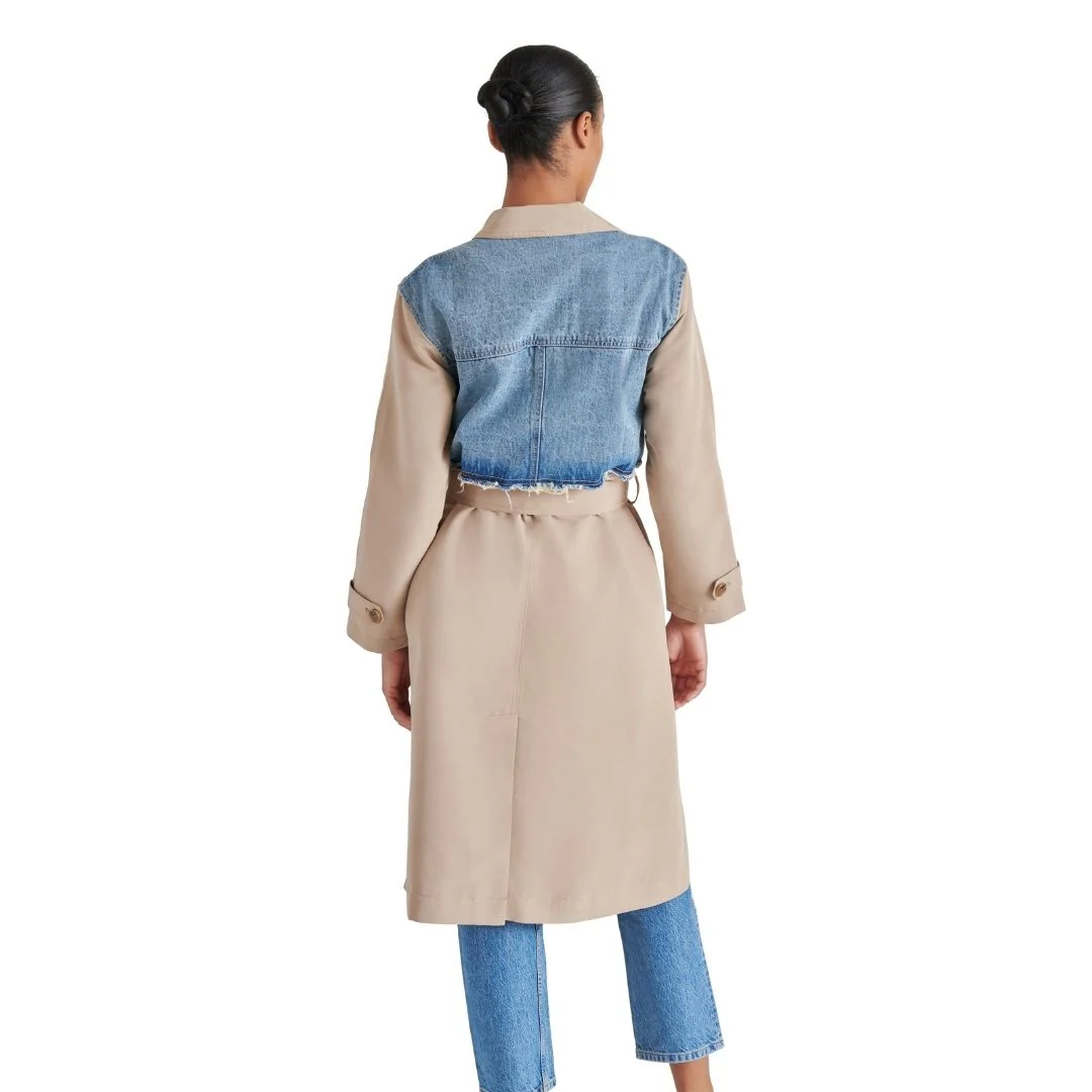 SORAYA COAT DENIM MULTI - Image 3