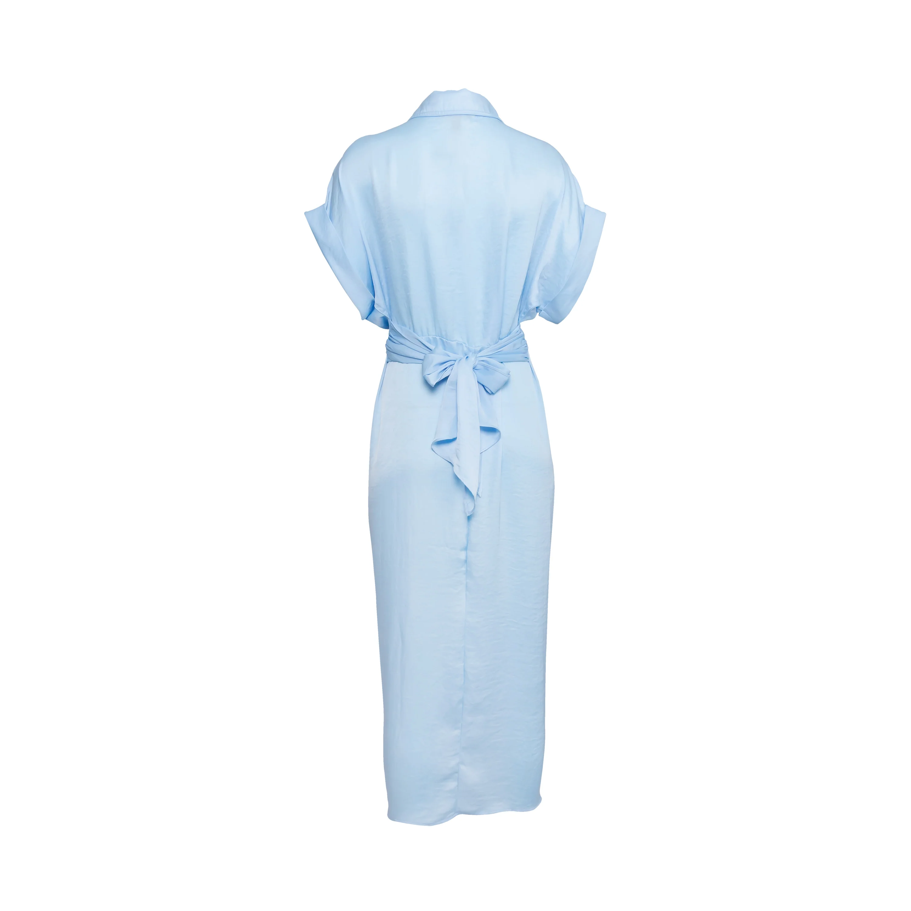 TORI DRESS AZURE BLUE - Image 3