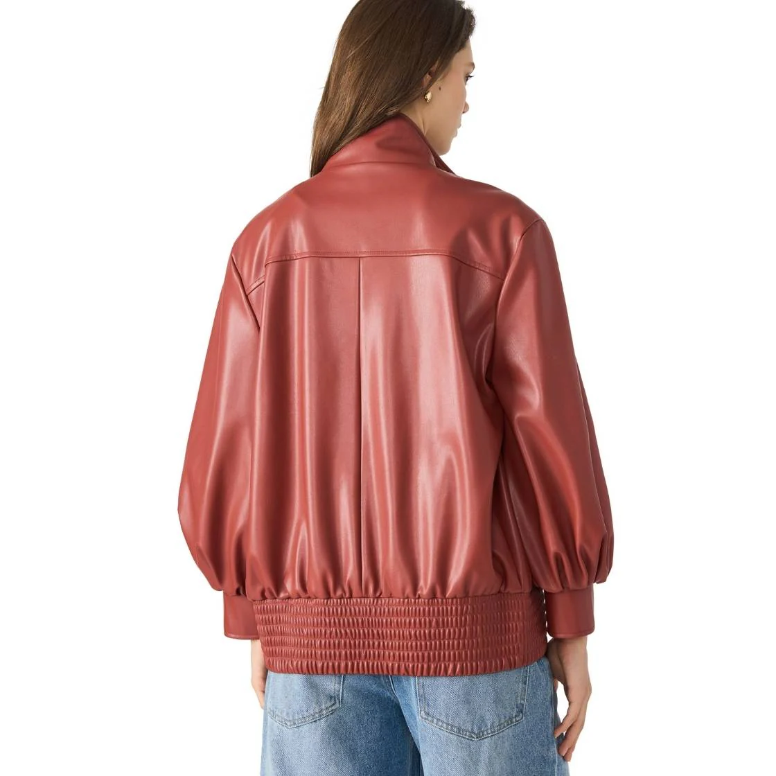 VEE JACKET DUSTY BRICK - Image 3