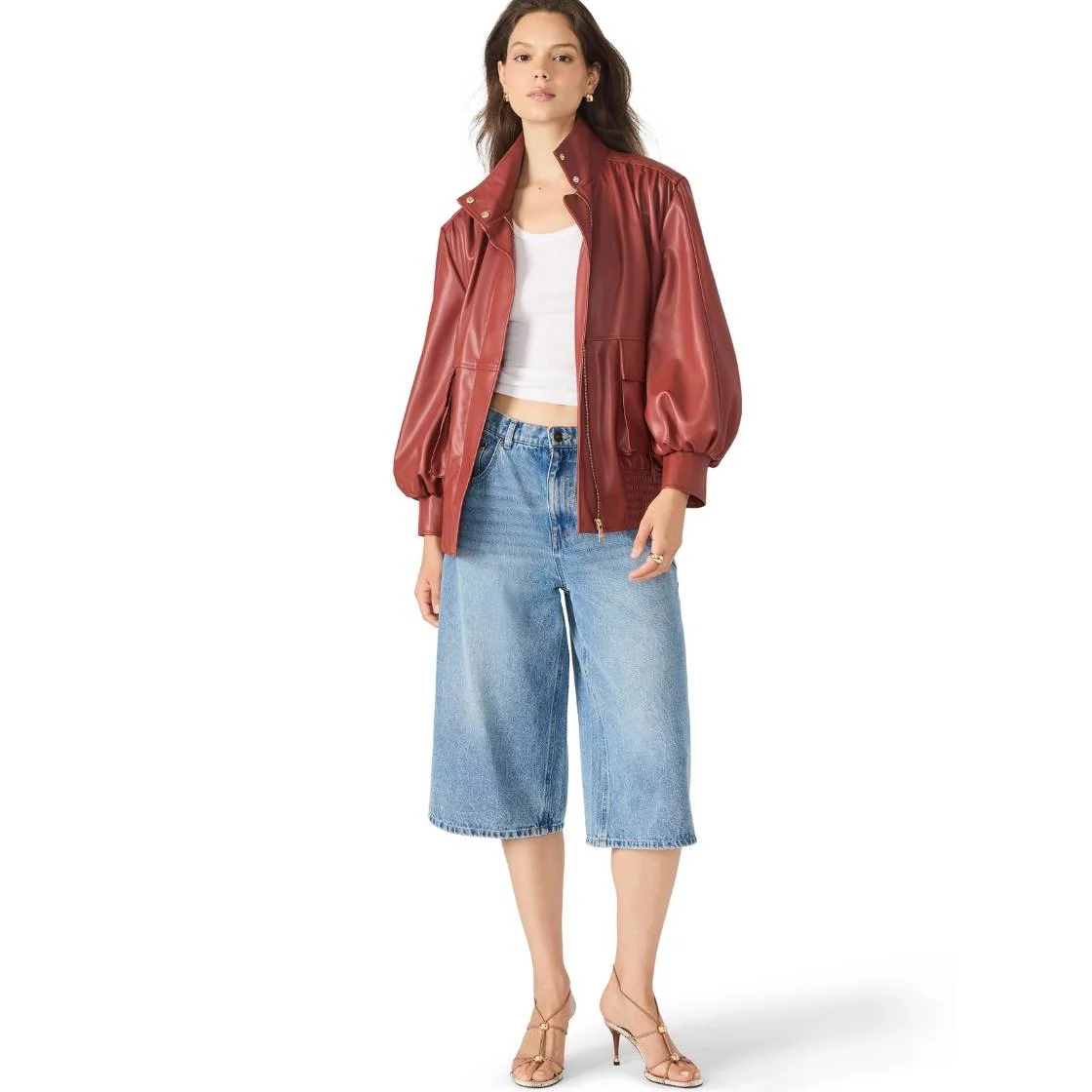 VEE JACKET DUSTY BRICK - Image 5